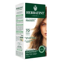 herbatint gel colorante permanente senza ammoniaca 7d bio dorato 135ml