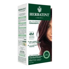 herbatint gel colorante permanente senza ammoniaca 4m castano mogano 135ml