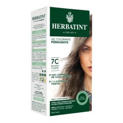 herbatint gel colorante permanente senza ammoniaca 7c biondo cenere 135ml