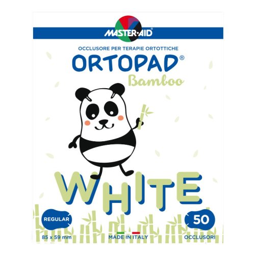 Master Aid Ortopad Cerotti Occlusivi Per Terapie Ortottiche Bianco Regular 50 Pezzi