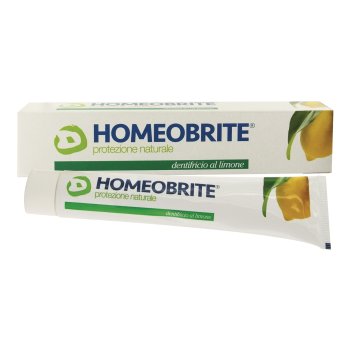 homeobrite dentifricio limone