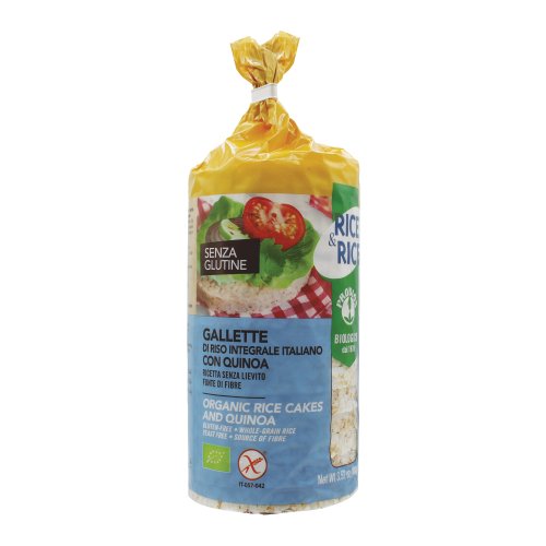 R&R GALLETTE RISO C/QUINOA100G