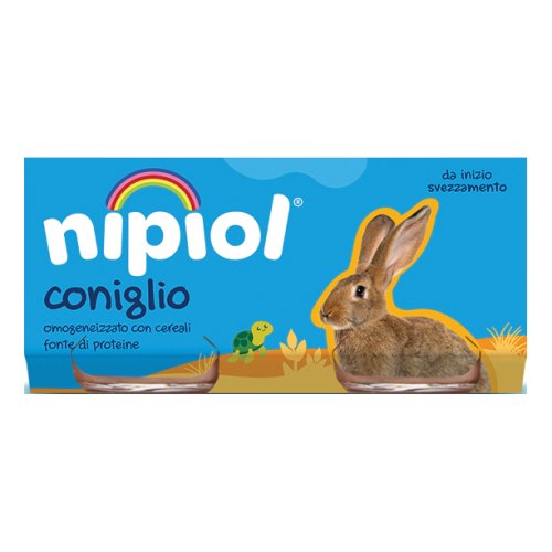 OMO NIPIOL Coniglio 2x 80g