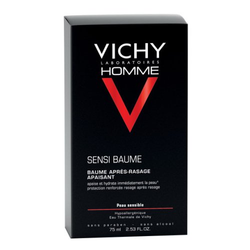 Vichy Homme Sensi Baume Mineral Ca Balsamo Dopobarba Lenitivo 75ml