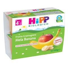 hipp bio merenda mel/ban 4x100g