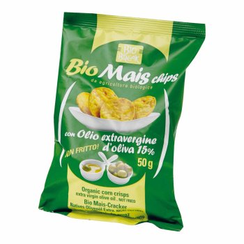 bio break bio mais chips con olio extravergine di oliva 50 g 