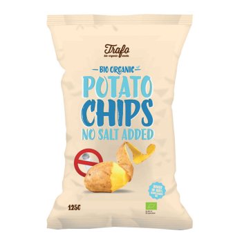 trafo bio organic - patatine senza sale 125g