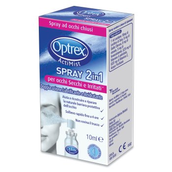 optrex actimist spray 2in1 per occhi secchi e irritati 10 ml