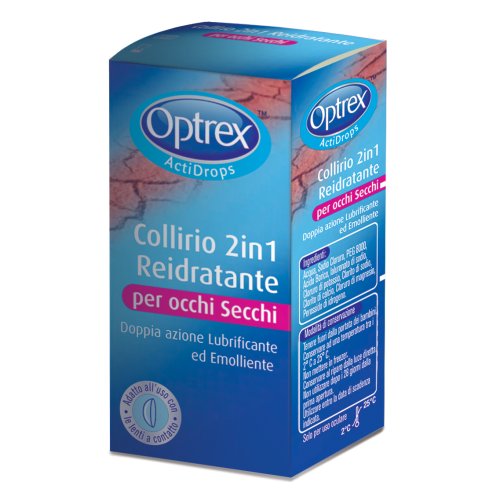Optrex Actidrops Gocce Oculari Reidratante 2 In 1 Per Occhi Secchi 10ml