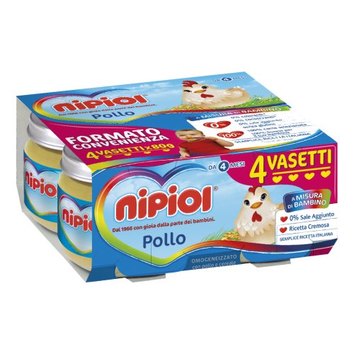 NIPIOL OMOG POLLO 4X80G