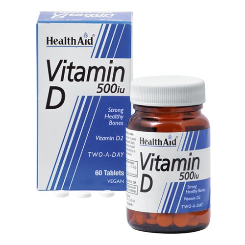 VITAMINA D 500IU 60CPR HEALTH