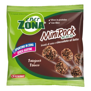 enervit enerzona snack minirock noir 1 minipack da 24g