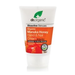 dr organic - manuka honey hand & nail cream crema mani antiossidante e protettiva 125ml