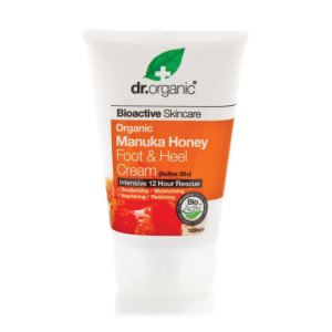 Dr Organic - Manuka Honey Foot & Heel Cream Crema Piedi Antiossidante E Protettiva 125ml