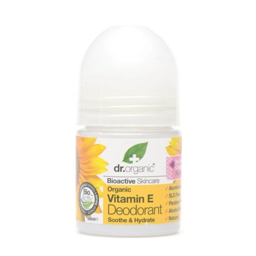 Dr Organic - Vitamin E Deodorante Alla Vitamina E Pelli Da Normali A Secche 50ml
