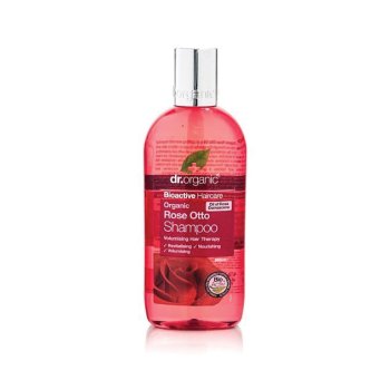 dr organic - rose otto shampoo per capelli normali secchi e senza volume 265ml