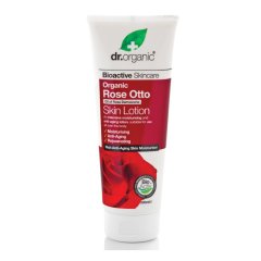 dr organic - rose otto skin lotion lozione idratante anti invecchiamento per il corpo 200ml