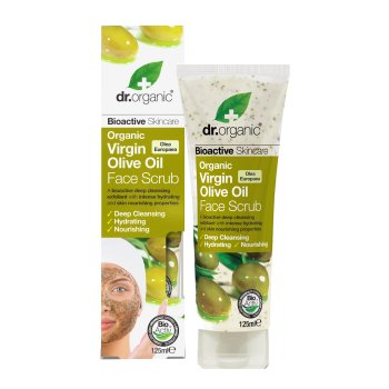 dr organic olive face scrub