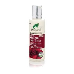 dr organic - rose otto toner tonico essenza di rose biologiche per pelli normali e miste 150ml