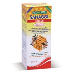 sanagol propoli gocce con alcool 30ml