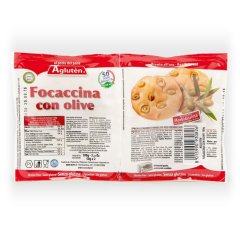 agluten focaccina olive 100g