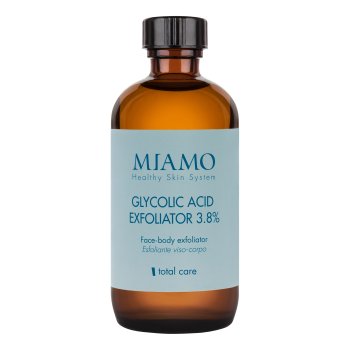 miamo glycolic acid exfoliator esfoliante liquido con acido glicolico al 3,8% 120ml