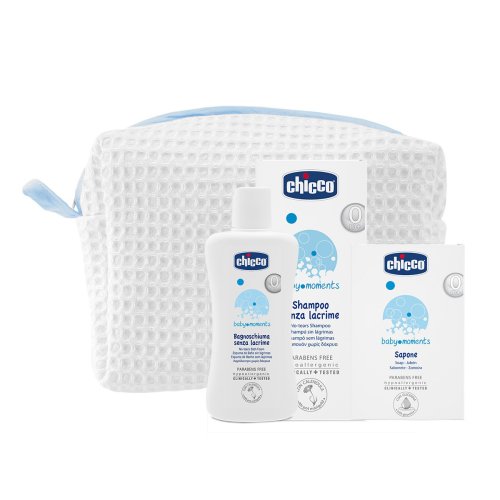 CHICCO Baby Moments Gift C/Zip Azz.3pz
