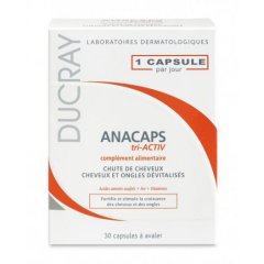 anacaps triactiv 30cps ducray