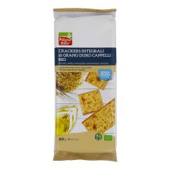 la finestra sul cielo - crackers integrali di grano duro cappelli senza lievito bio 300g