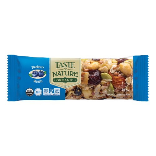 Taste of Nature Organic - Barretta ai Mirtilli 40g