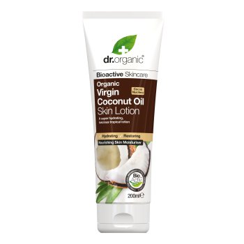 dr organic coconut skin lotion