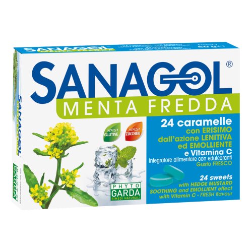 Sanagol Menta Fredda 24 Caramelle