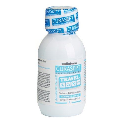 Curasept Ads Collutorio Travel Trattamento Placca e Carie - Clorexidina 0.05 100ml