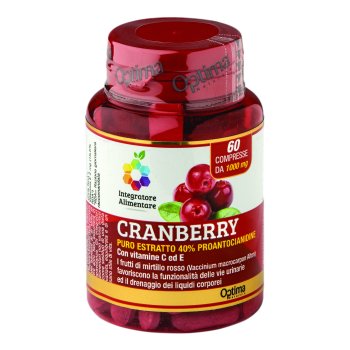 optima - colours of life cranberry integratore alimentare 60 compresse