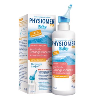 physiomer baby iper spray nasale ipertonico 115ml
