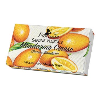 florinda - sapone vegetale mandarino cinese 100g
