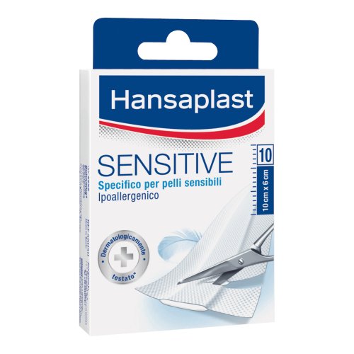 HANSAPLAST STRIS SENS 10X6CM 10P