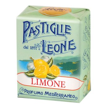 leone pastiglie limone profumo mediterraneo 30g