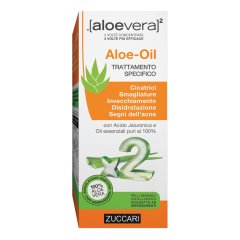 Zuccari Aloevera2 Aloe Oil - Trattamento Cicatrici E Smagliature 50ml