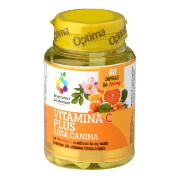 optima colours of life - vitamina c plus rosa canina 60 capsule