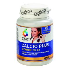 optima colours of life - calcio plus vitamina d3 e k1 60 compresse