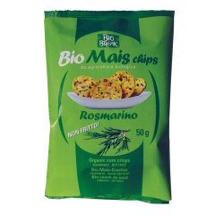 bio break bio mais chips al rosmarino 50g