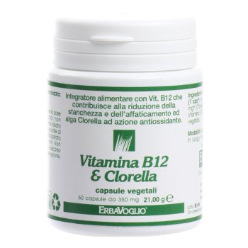 vitamina b12+clorella 60cps