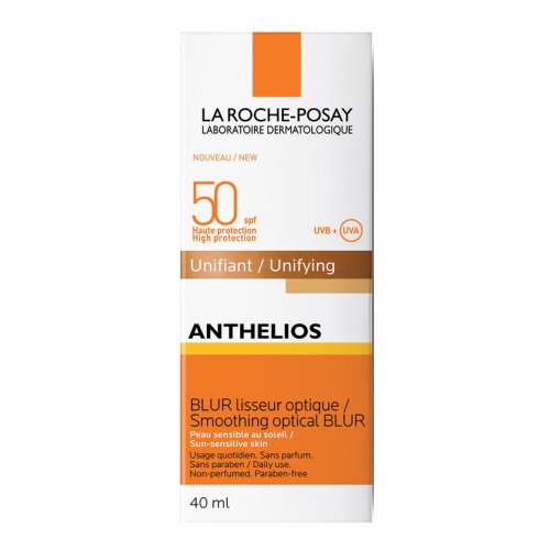 La Roche Posay Anthelios SPF50+ Crema Solare Blur Levigante Ottico Uniformante Protezione Molto Alt