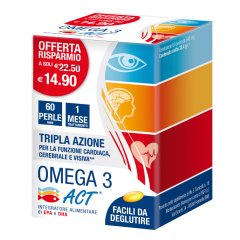 Omega 3 Act 540 mg 60 Perle mini