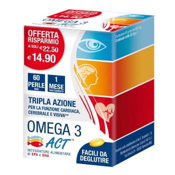 omega 3 act 540 mg 60 perle mini