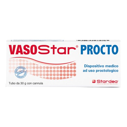 Vasostar Procto Crema Proctologica Tubo 30g Con Cannula