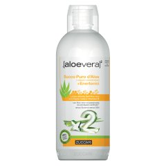 zuccari aloevera2 succo puro aloe doppia concentrazione + enertonici 1lt