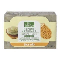 bio essenze sapone naturale scrub 100g