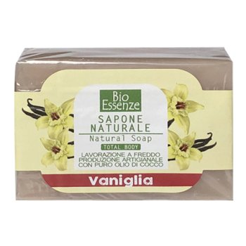 bio essenze sapone vaniglia 100g